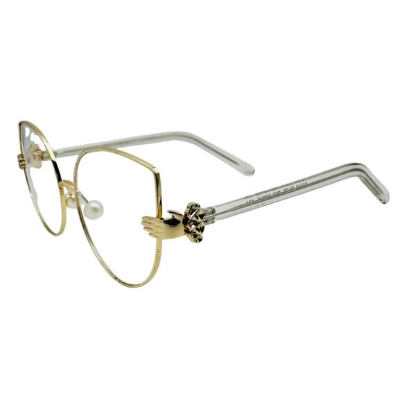 7021 | Clear Lens Cateye Sunglasses - Picture 2 of 5